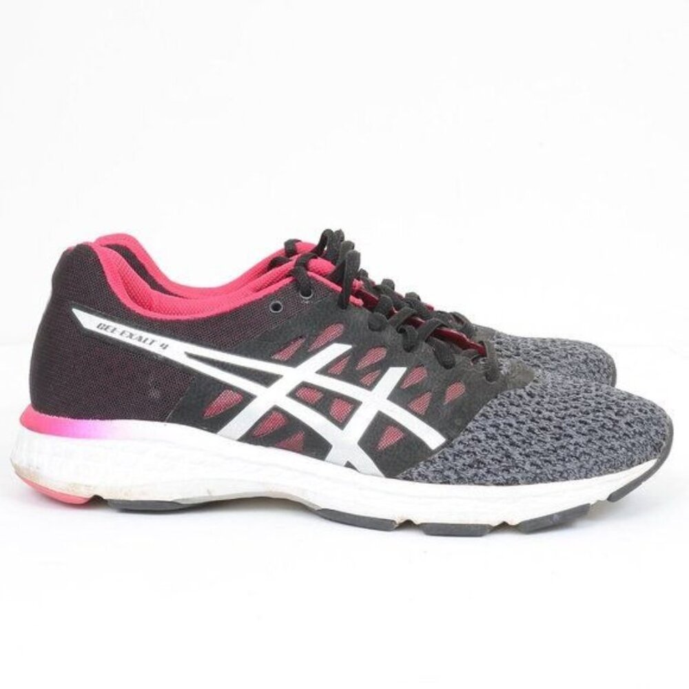 ASICS Women's Size 9 Gel-Exalt 4 Running‎ Shoes Pink/Grey Sneakers Workout Gym